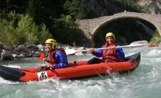  Canoa balsa Alpes del Sur 